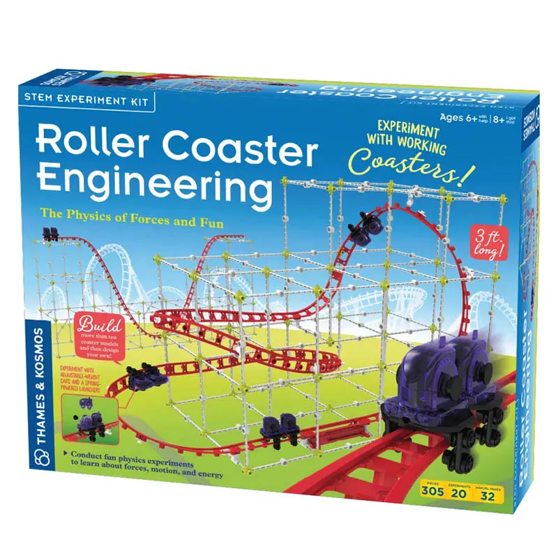 625417 - Roller Coaster Engineering 20 Experiments 305Pcs/Box 1
