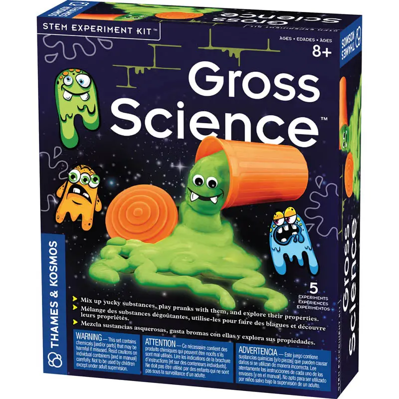 551106 - Gross Science-Stem Experiment Kit 3 Types Of Slime 1