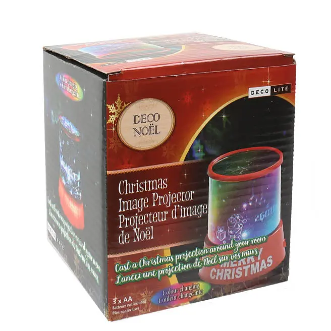 36292 - Christmas Image Projector Light Need 3Xaa Batteries Not Include 1