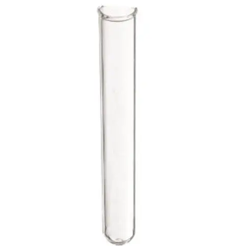 3711-Ec2a-12 - Test Tube Glass 16X100mm With Black Plastic Cap (12 Pcs/Pkg) 1