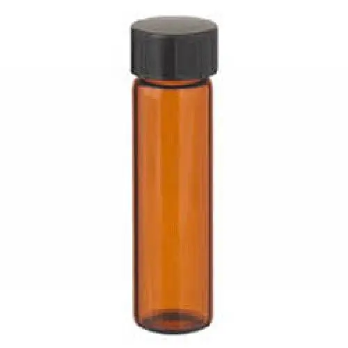 021886 - Bottle Amber Glass 8Ml With Cap  (2 Pcs/Pkg) 1