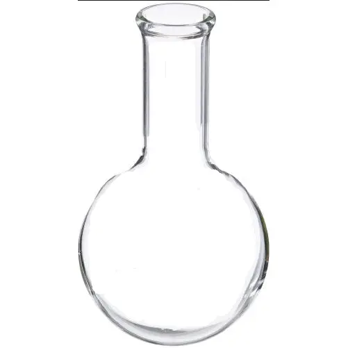 050338 - Flask Flat Bottom 1000Ml Clear Glass 1