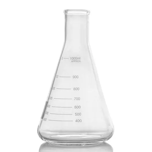 Gl025-1000 - Flask Clear Glass 1000Ml Graduated 1