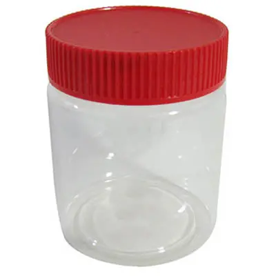 3721-Zd1 - Jar Clear 10 Oz. Plastic 1