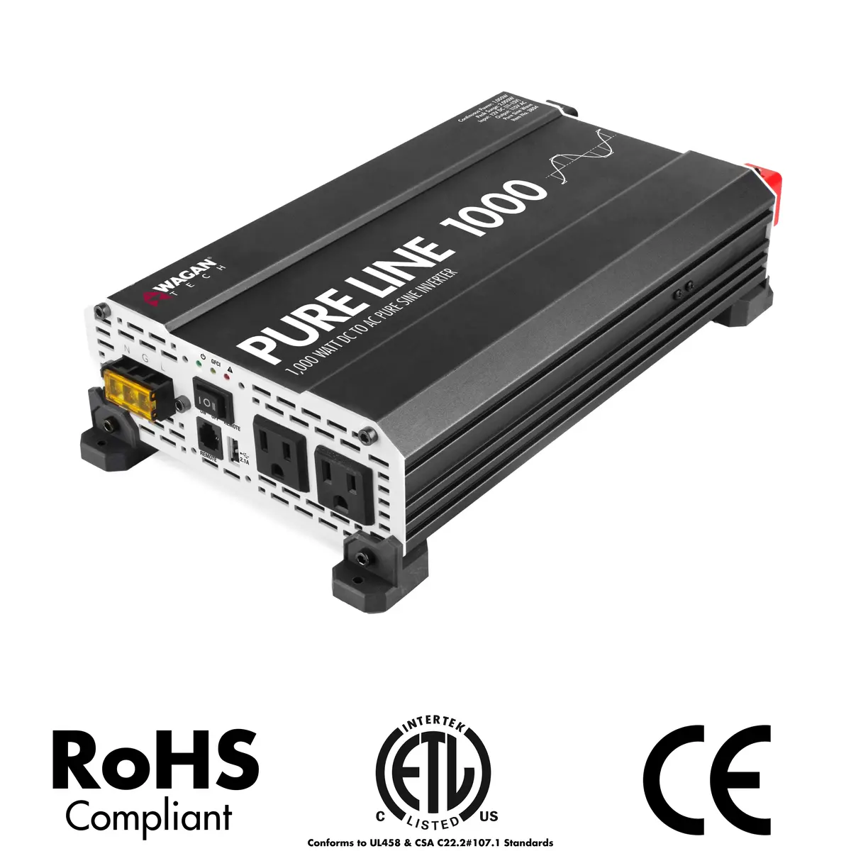 Pure Line Inverter 1000 Watt (Psw) 1