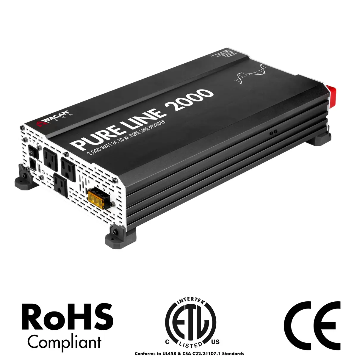 Pure Line Inverter 2000 Watt (Psw) 1
