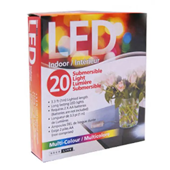 40353 - Led Flexible Strip 3.3Ft Multi Color Submersible Indoor 20Leds 1