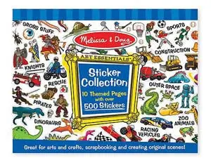 14246 - Sticker Collection-Blue 10 Themed Pages W/500+ Stickers 1