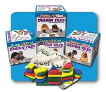 44400 - Mighty/Super Mind Plastic Tile Set 1