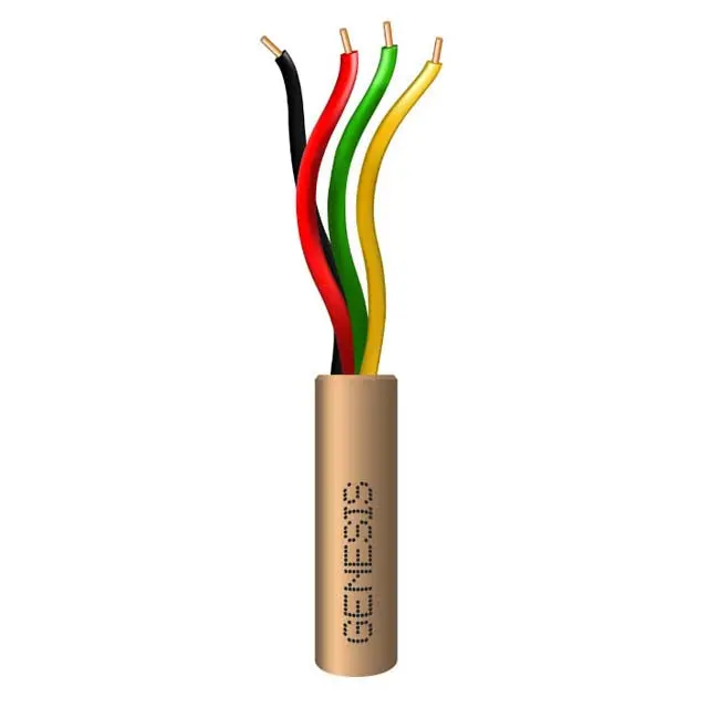 77027 - Cable 4C 22Awg Sol Unsh 500Ft Bge Coil 1