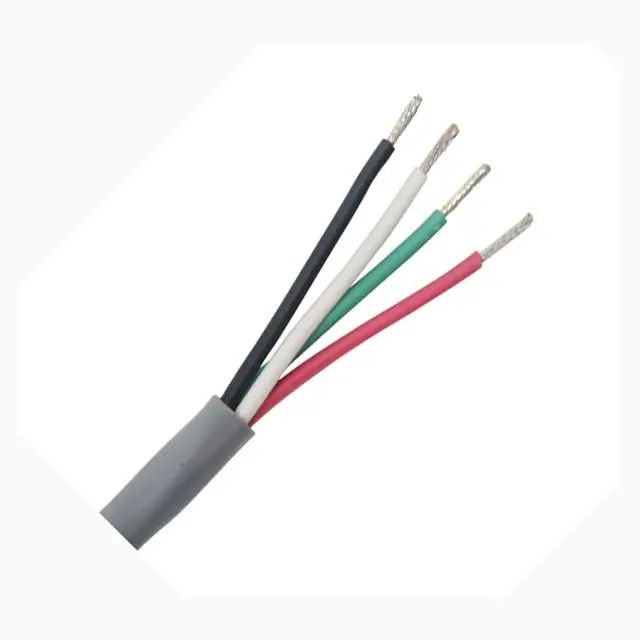 2204Css-8Bee - Cable 4C 22Awg Str Unsh 500Ft 300V 80C Gray 7Tc Pvc Spool 1