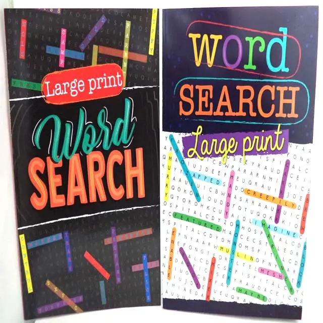 30330 - Word Search Large Print 2 Books Per Set (2 Pcs/Pkg) 1