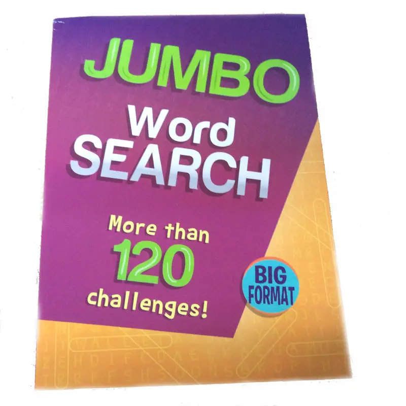 3313-2 - Word Search Jumbo More Than 120 Challenges 1