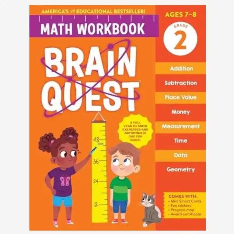 9781523524235 - Brain Quest Math Workbook Grad 2 1