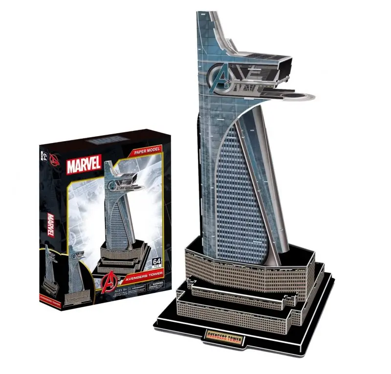 51030 - Avengers Tower 3D Puzzle Marvel 59Pcs 1