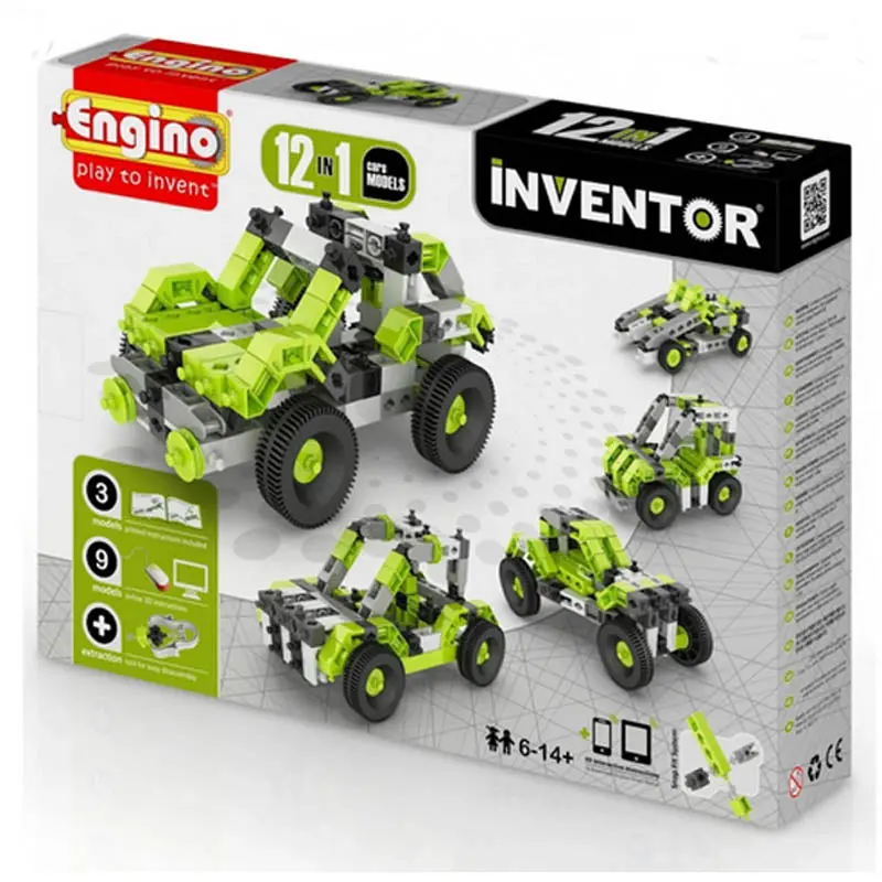 1231Ca - Engino Series-12 Models Cars 1