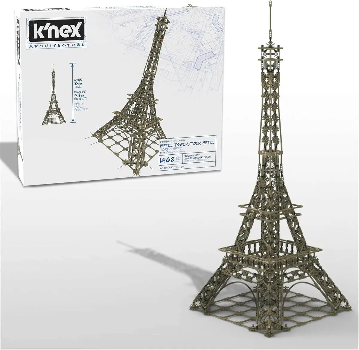 15238 - Eiffel Tower Built It Big 1462Pcs/Set 2 1/2Ft Tall 1