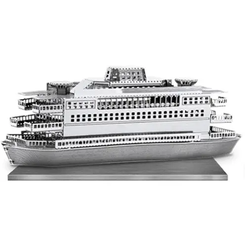Mms068 - Ferry Boat Metal Earth 3D Laser Cut Model 1