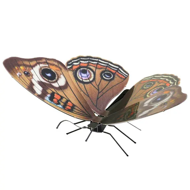 Mms124 - Butterfly Buckeye Metal Earth 3D Laser Cut Model 1