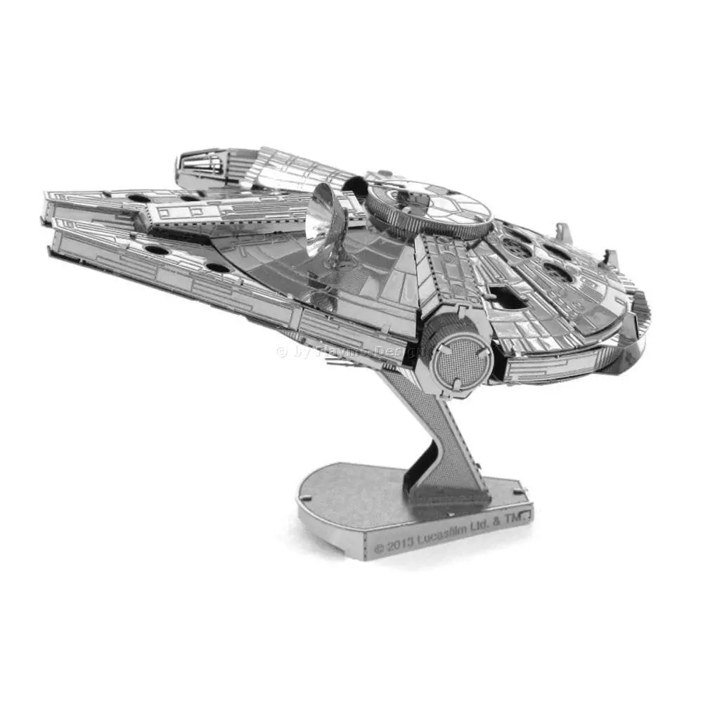 Mms251c1 - Millennium Falcon-Star Wars Metal Earth 3D Laser Cut Model 1