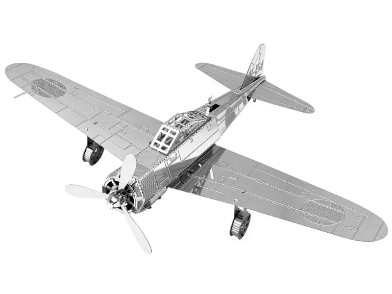 Mms028 - Mitsubishi Zero Metal Earth 3D Laser Cut Model 2