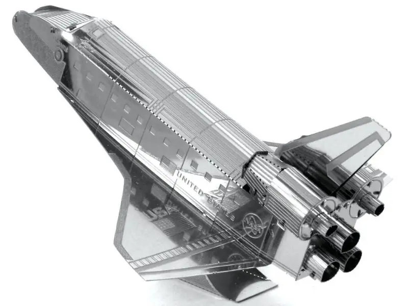 Mms015d - Space Shuttle Discovery Metal Earth 3D Laser Cut Model 2