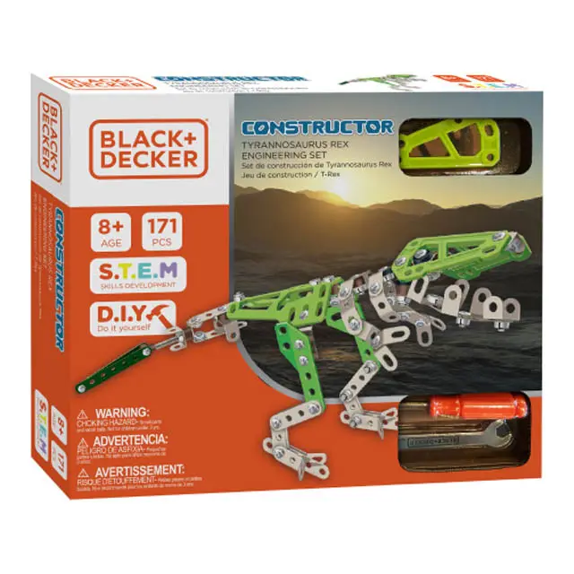 Ek019-Bd - Constructor Tyrannosaurys Rex Engineering Set 171Pcs/Box 1