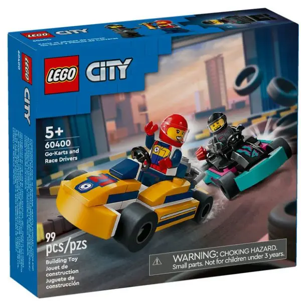 60400 - Go-Karts And Race Drivers-City 99Pcs/Set 1