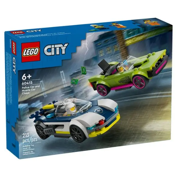 60415 - Police Car And Muscle Car -City 213Pcs/Set 1