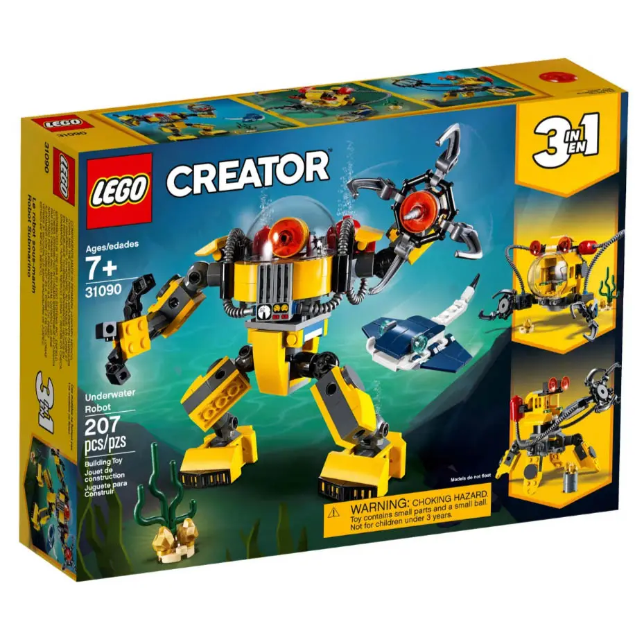 31090 - Underwater Robot-Creator 207Pcs/Kit 1