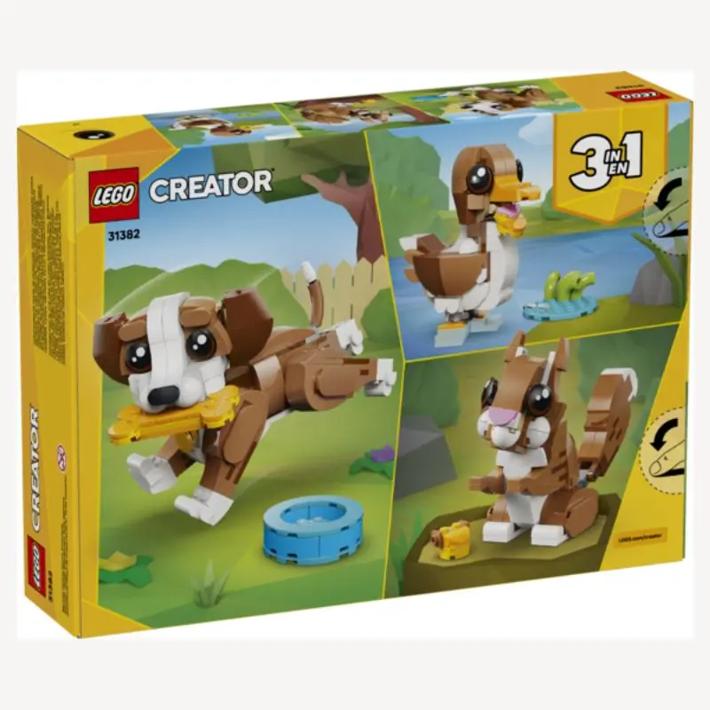 31382 - Cute Animals:Playfull Puppy V39 336Pcs/Set 2