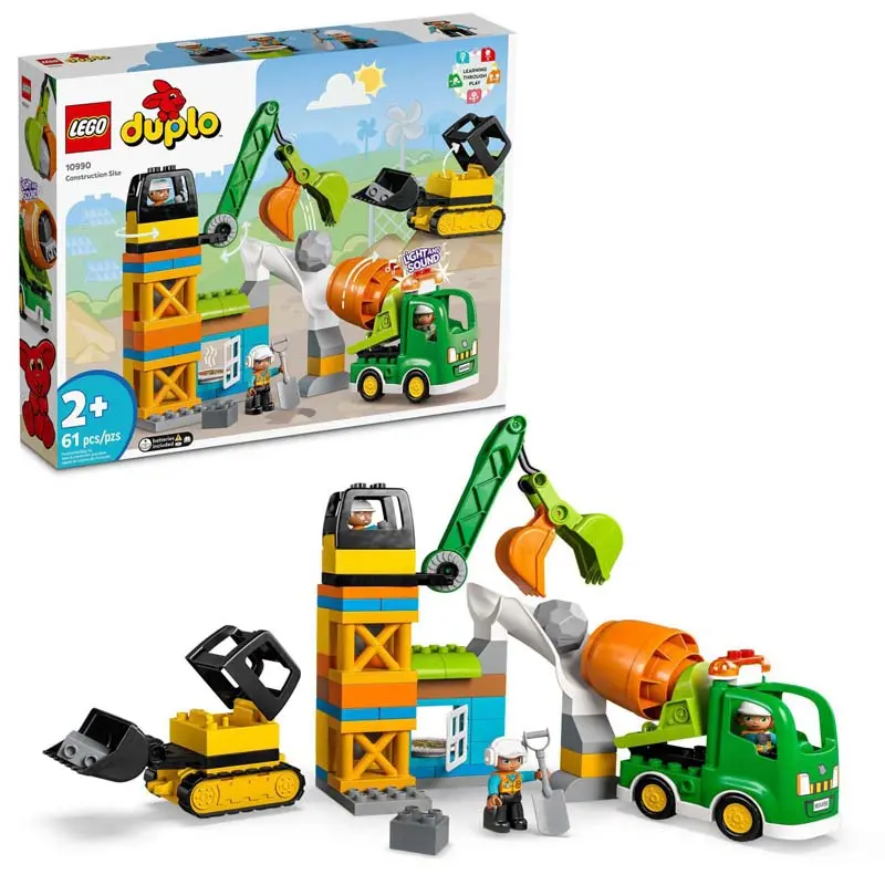 10990 - Construction Site-Duplo 61Pc/Set 1