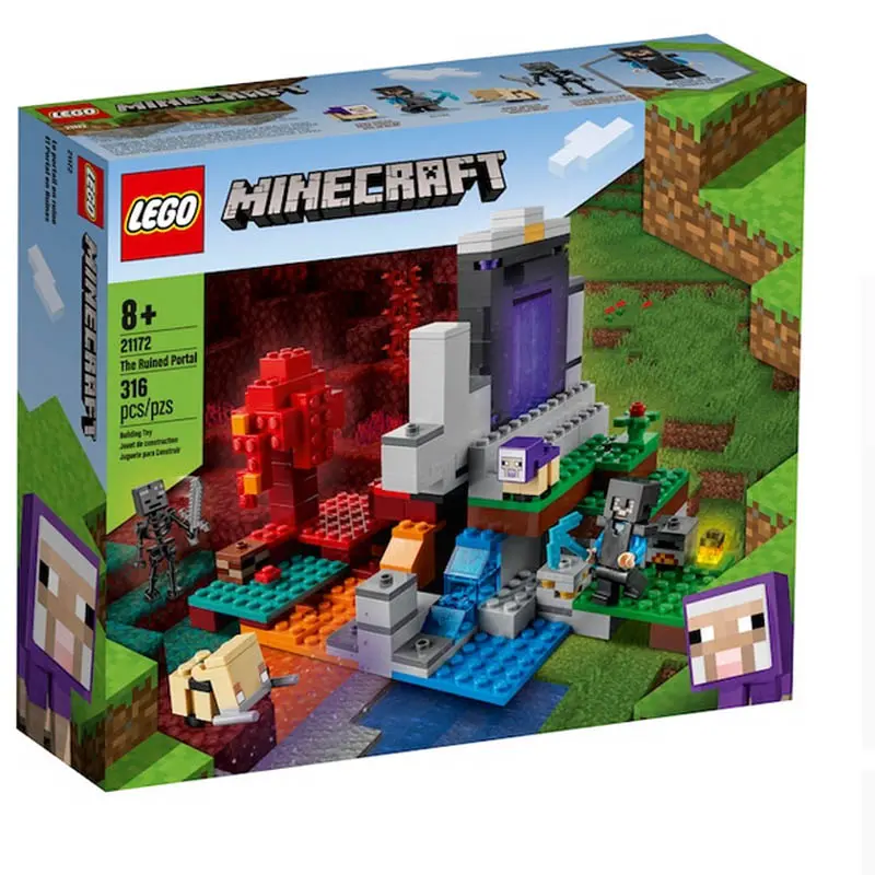 21172 - The Ruined Portal Lego-Minecraft 316Pcs/Box 1