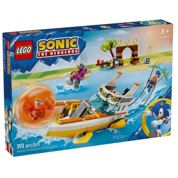 76997 - Tails' Adventure Boat V39 393Pcs/Set 1