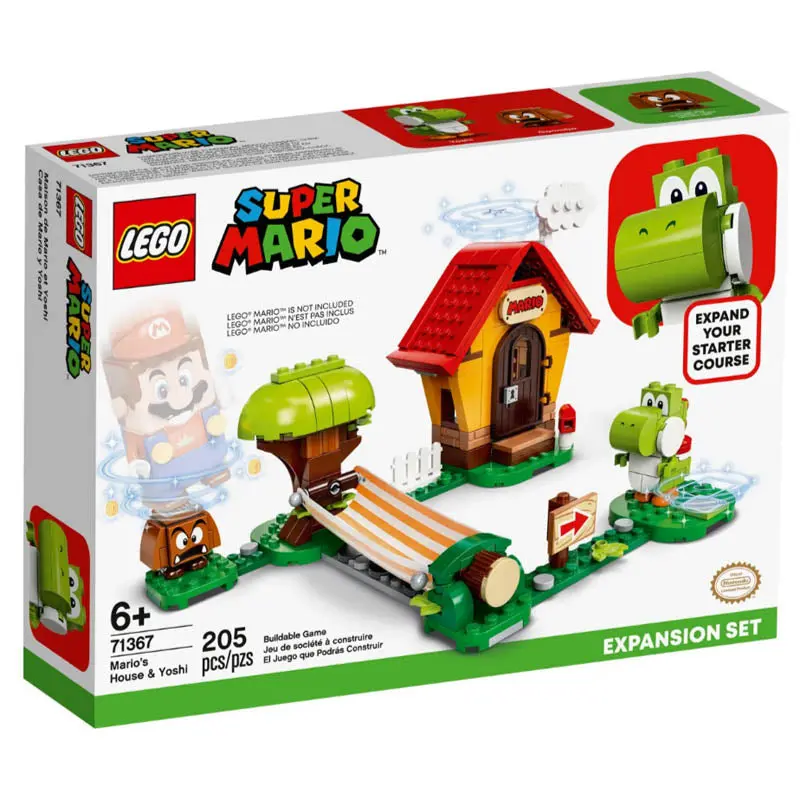 71367 - Mario House And Yoshi Expansion Set -Super Mario 205 Pcs/Kit 1
