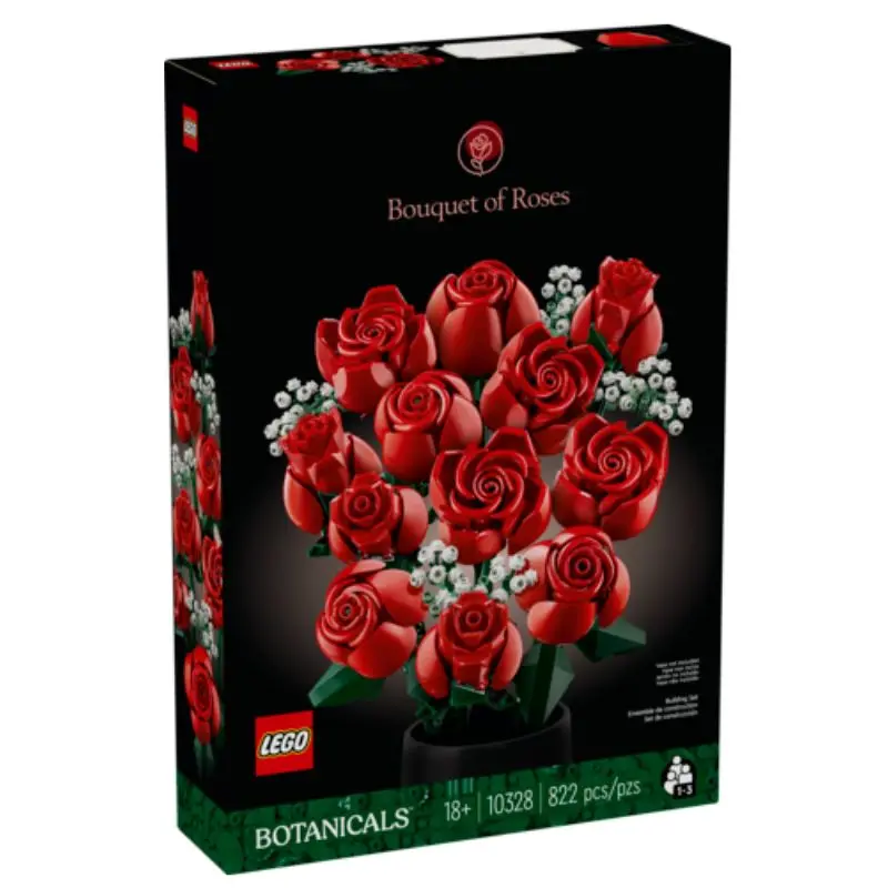10328 - Bouquet Of Roses Lego Botanicals 822Pcs/Pkg 1