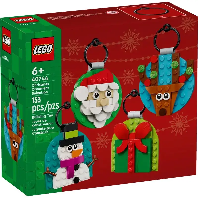 40744 - Christmas Ornament Selection 153Pc/Set 1