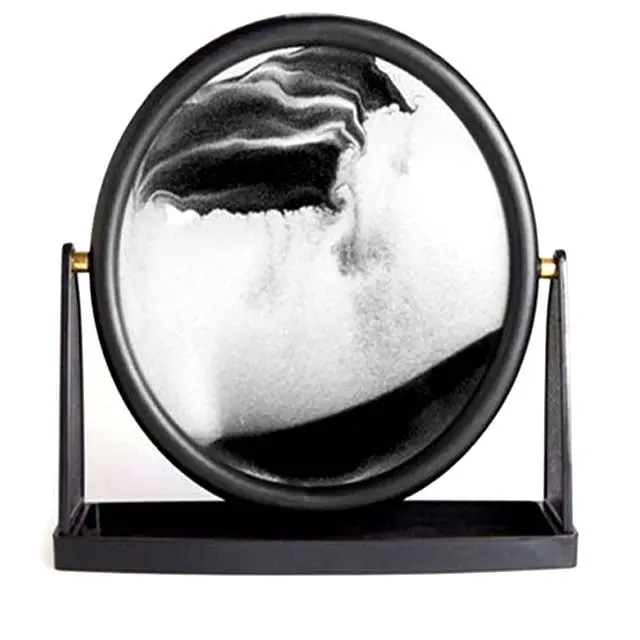 T4gi442 - Sand Picture Oval Shape 8.5In 1