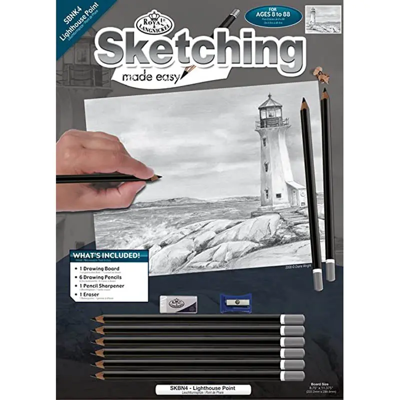 Skbn4 - Lighthouse Point-Sketching Art 1