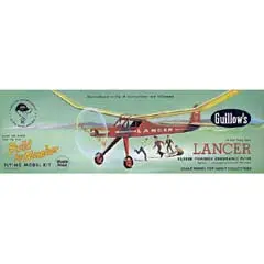 Gui604 - Lancer-Rubber Powered Flyer Kit 1