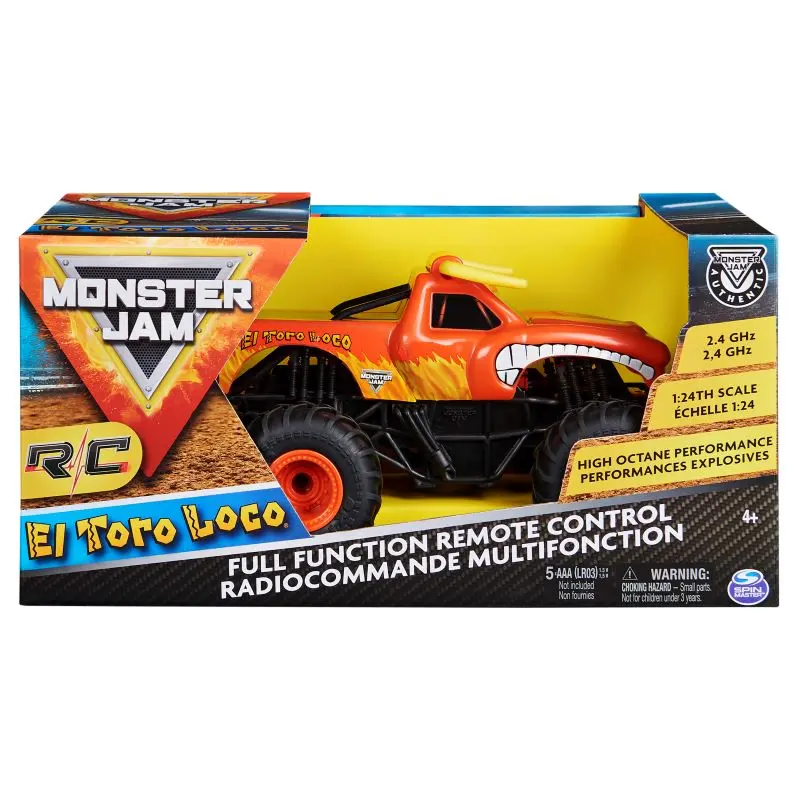 Smmj 60660517 - Monster Jam Ei Toro Loco 1:24 Remote Controlled 1