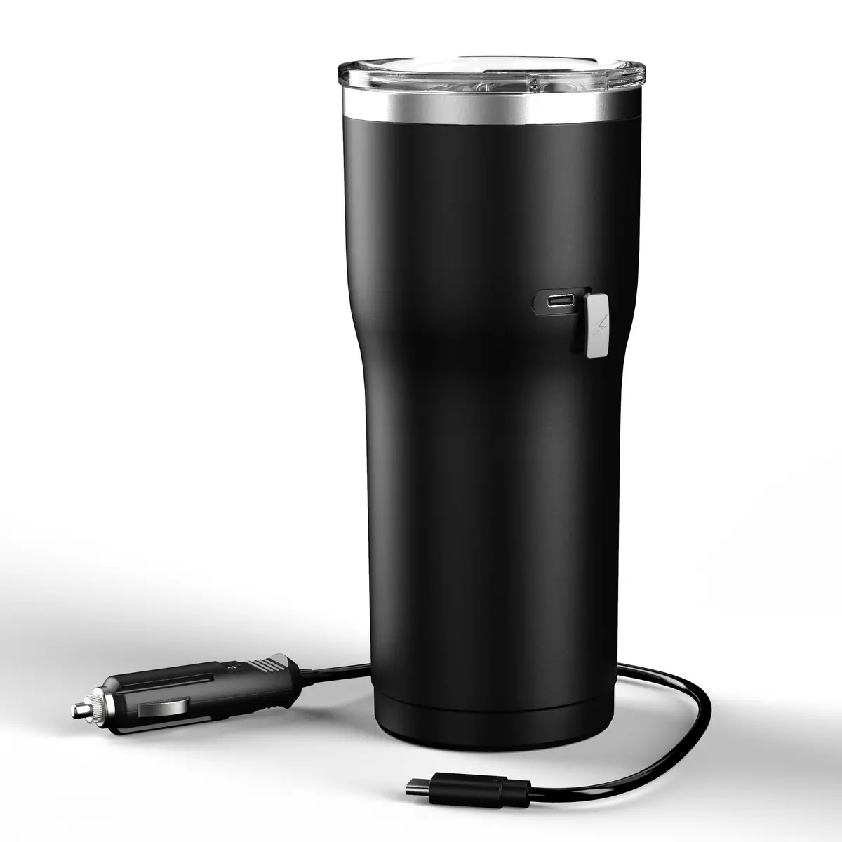 12V Travel Heated Mug - Black 2