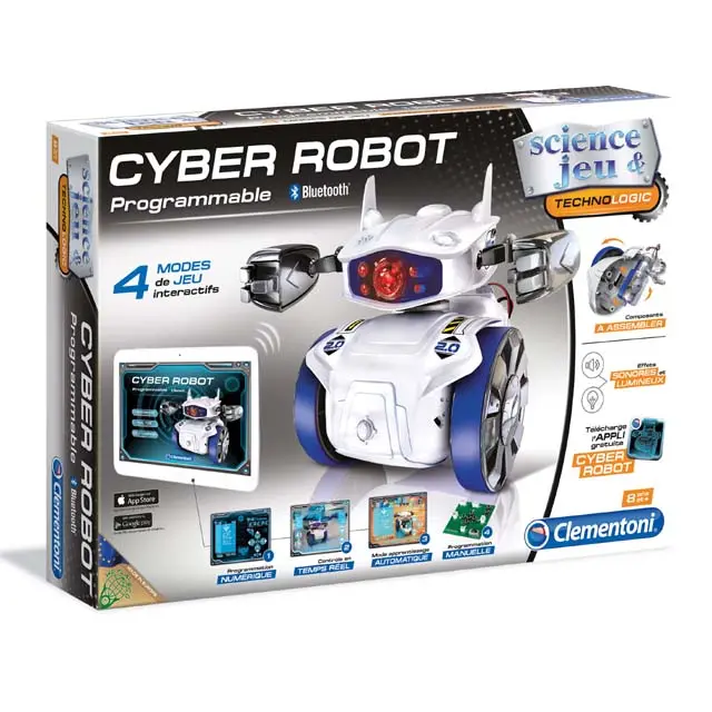 750092 - Cyber Robot Programmable Bluetooth 4 Play Modes 1