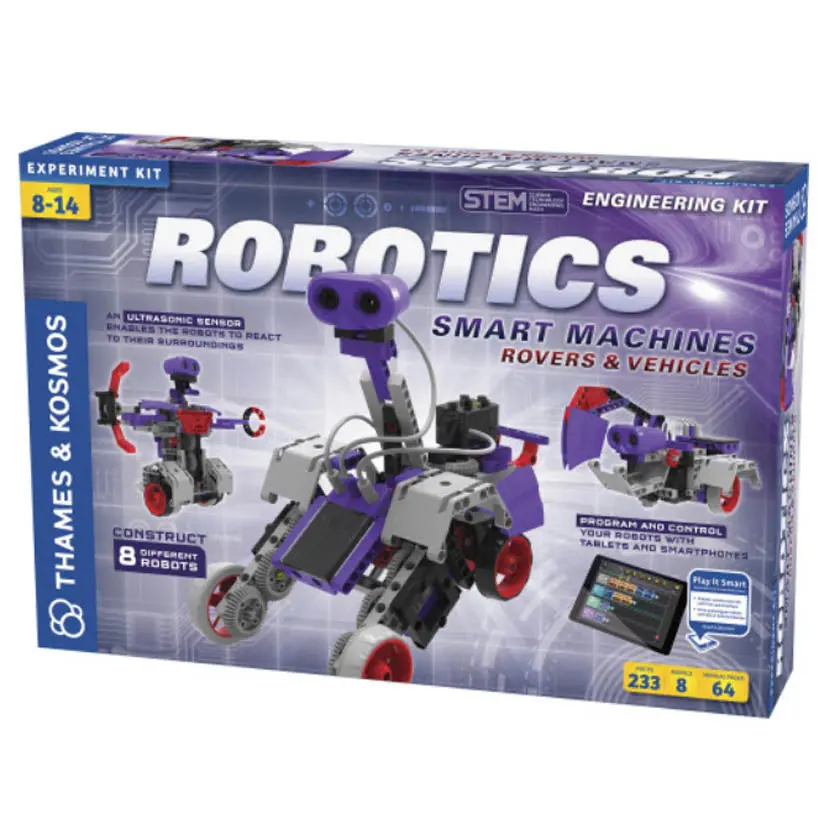 620380 - Robotics Smart Machines Rovers And Vehicles 8 Different Robots 1