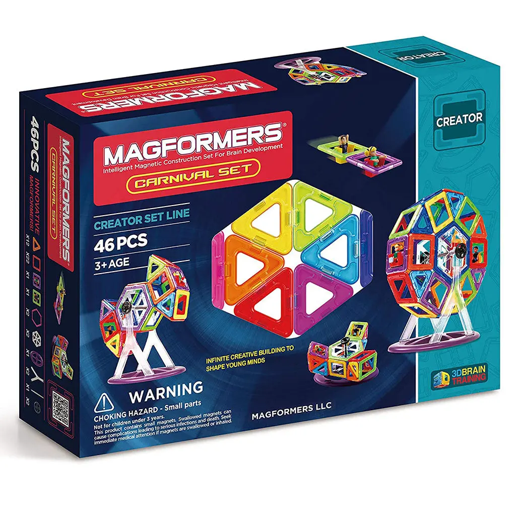 63074 - Magformers Carnival Set Magnetic Magic 46 Pieces 1