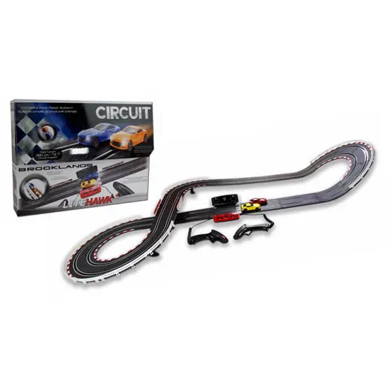 285-64003 - Litehawk Circuit-Brooklands Car Racing With Track And Wired Remote 1