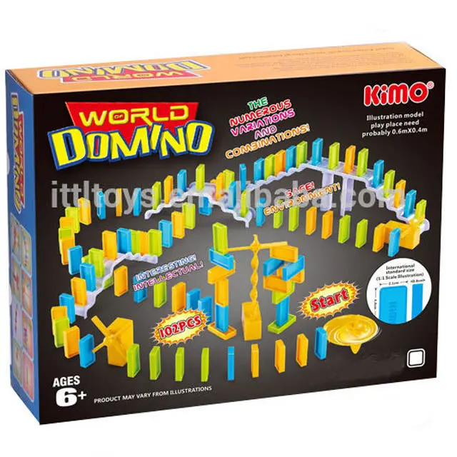09056 - World Domino Play Set 102Pcs/Set 1