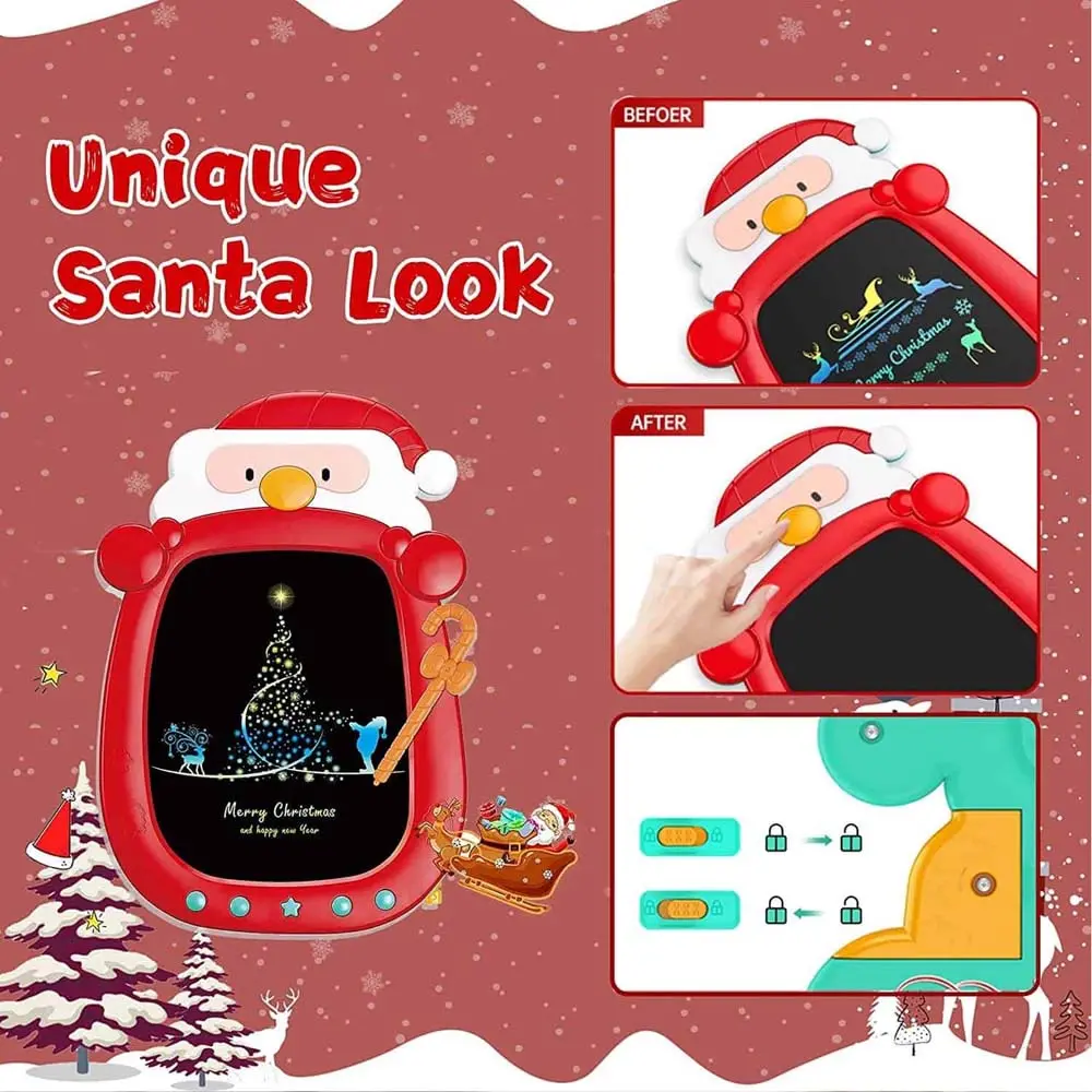 X0030mq14d - Santa Learn And Draw Toy Board 8.5Inch Lcd Board 1