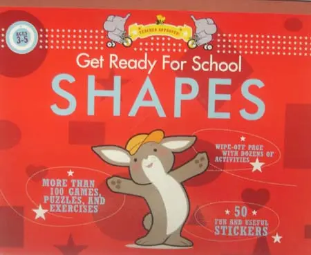 762410 - Get Ready For School-Shapes Activity Book 1