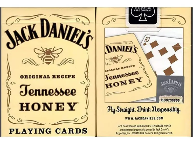 024652 - Playing Cards Jack Daniels Original Recipe Tennessee Honey 2